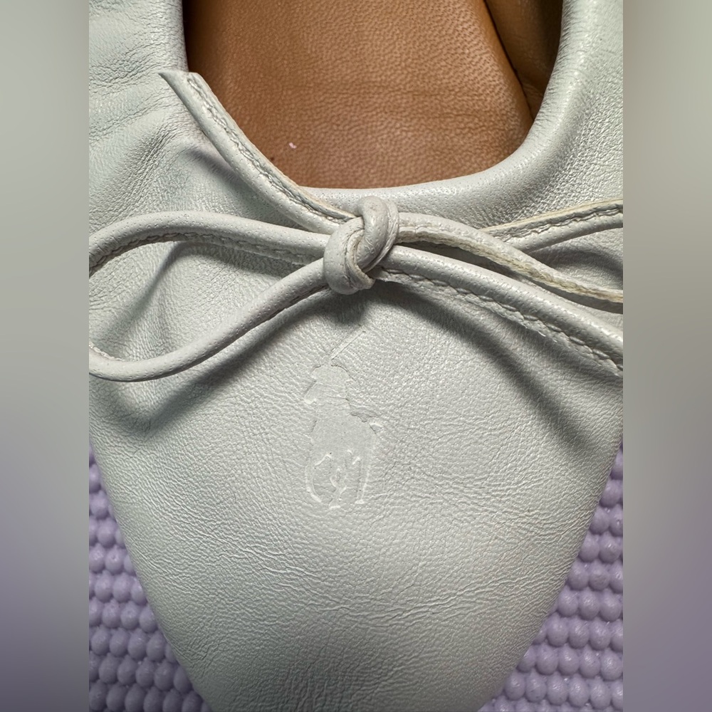 Polo Ralph Lauren
White Leather Loafers with Logo